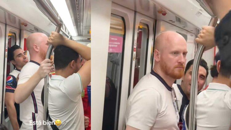 Aficionado Sueco Se Vuelve Viral Tras Convivir Con Regios En El Metro: "el Pelón" › Guadalupa Ciudadana