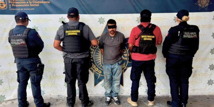 Capturan a Sospechoso De Robo En Guadalupe › Guadalupa Ciudadana